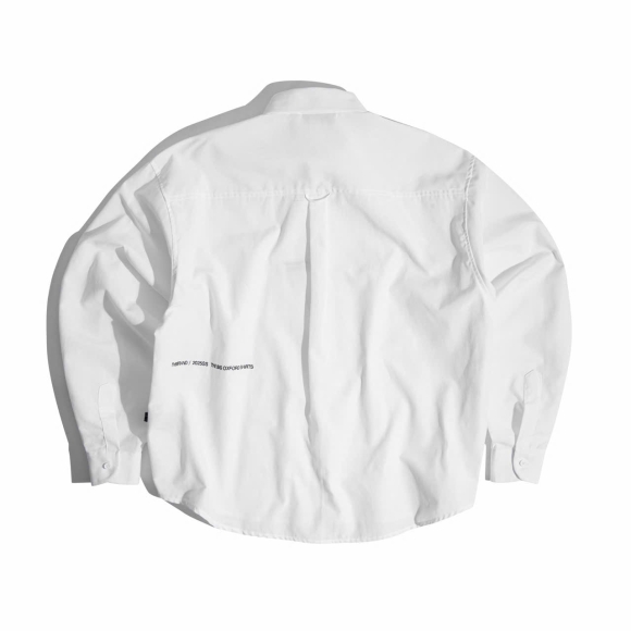 THBB BIG OXFORD SHIRT - WHITE