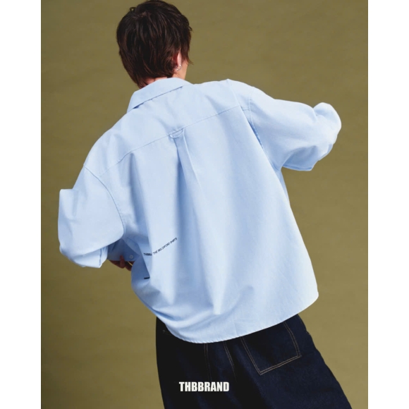 THBB BIG OXFORD SHIRT - BLUE