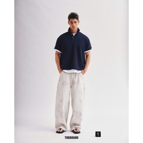 THBB CARPENTER HIBISCUS - BEIGE
