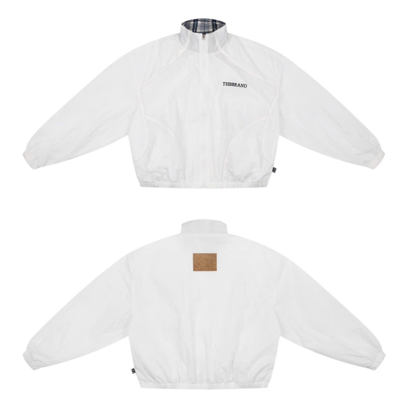 THBB NYLON JACKET - WHITE