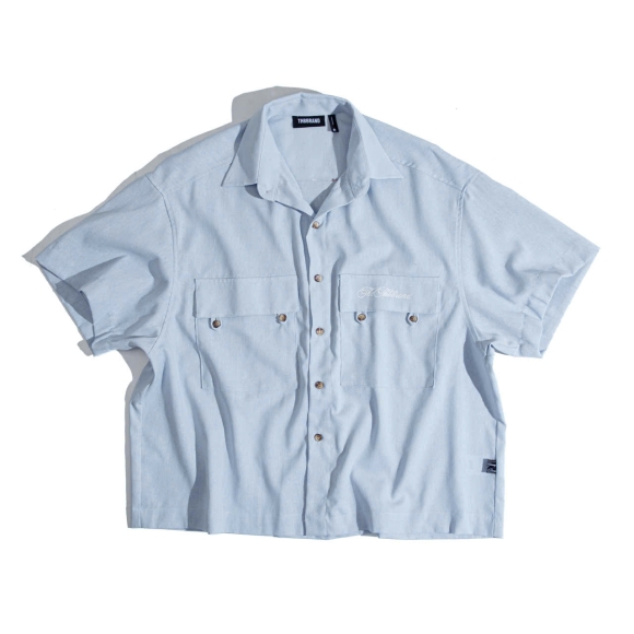 THBB CLASSIC LINEN SHIRTS - BLUE