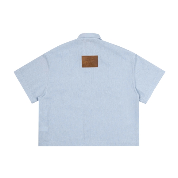 THBB CLASSIC LINEN SHIRTS - BLUE