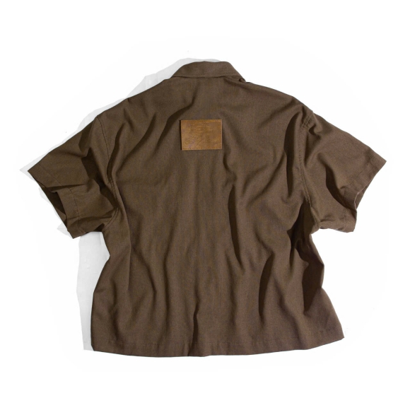 THBB CLASSIC LINEN SHIRTS - BROWN