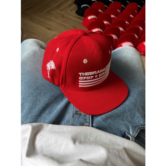 THBB FLAG SNAPBACK - RED