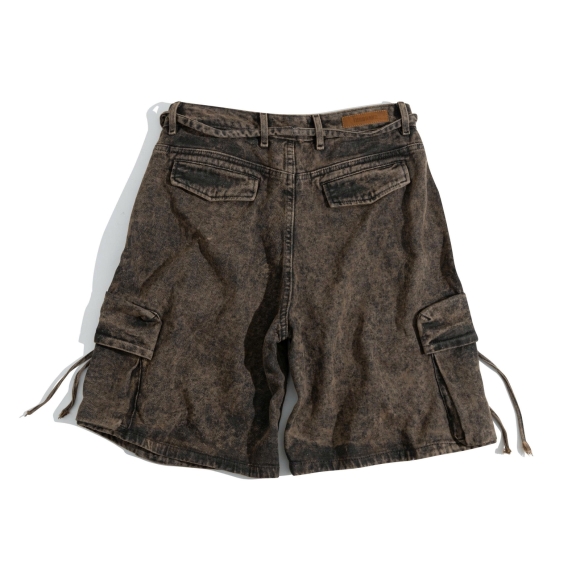 THBB TIMBER BAGGY SHORTS - BROWN WASHED