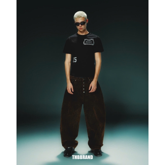 THBB SILENT ODE  FIT BODY TSHIRT - BLACK