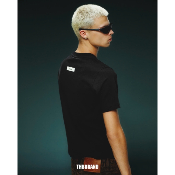 THBB SILENT ODE  FIT BODY TSHIRT - BLACK