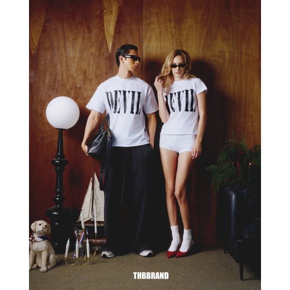 THBB DEVIL HARMONY BALANCE TSHIRT - WHITE