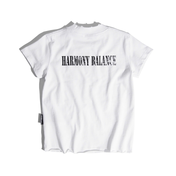 THBB BABYTEE DEVIL HARMONY BALANCE TSHIRT - WHITE