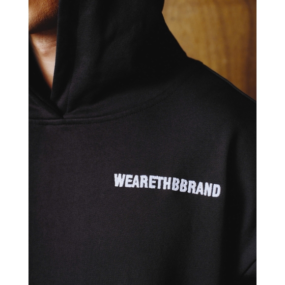 THBB BIGLOGO FLUFFY - BLACK