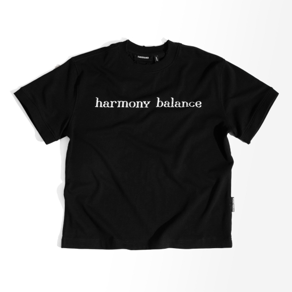 THBB BODY TSHIRT  HARMONY BALANCE - BLACK