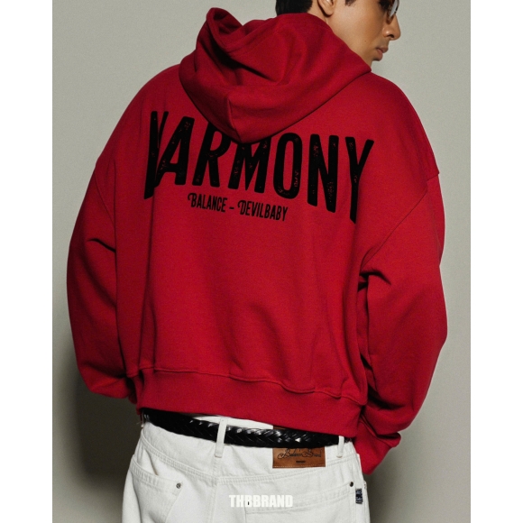 THBB HARMONY VELVET - WINE RED