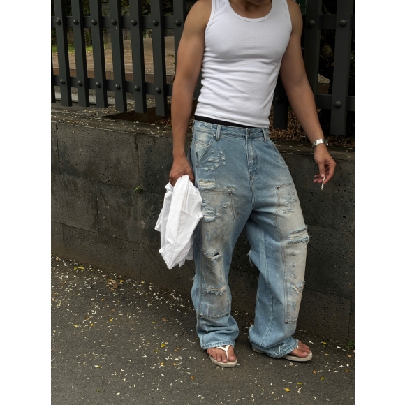 THBB CARPENTER HOMELESS - LIGHT BLUE