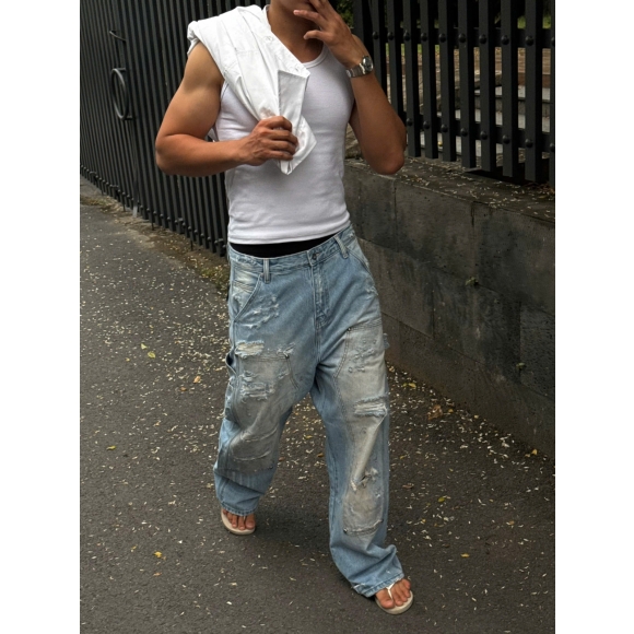 THBB CARPENTER HOMELESS - LIGHT BLUE