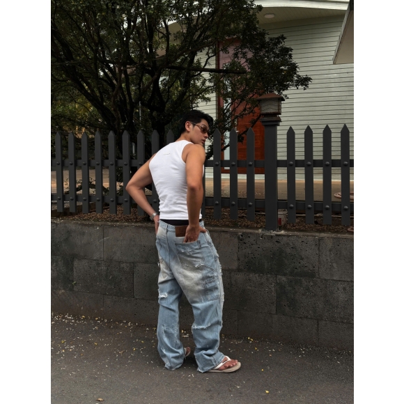 THBB CARPENTER HOMELESS - LIGHT BLUE