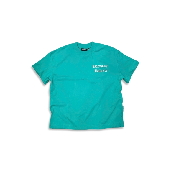 THBB BOXY HARMONY BALANCE BASIC TSHIRT - TIFFANY BLUE