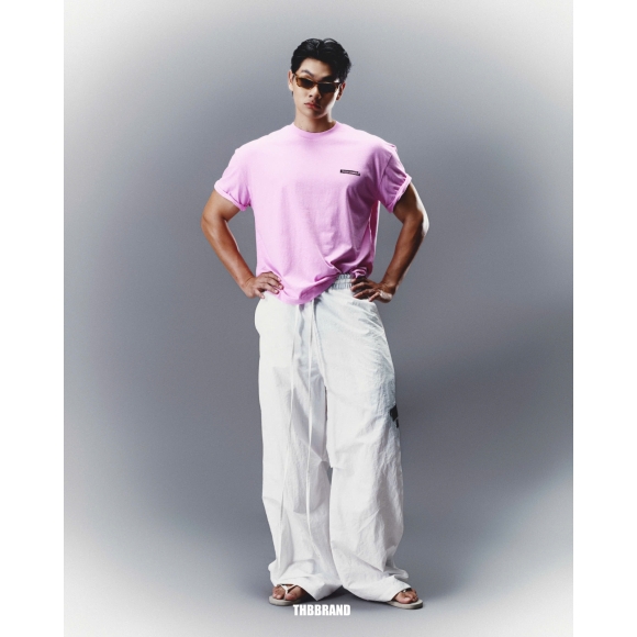 THBB BOXY  WHITH LOVE  - COLD PINK