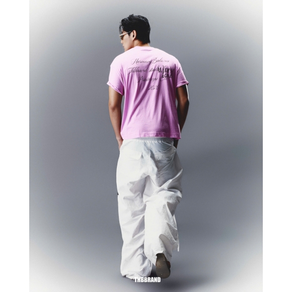 THBB BOXY  WHITH LOVE  - COLD PINK