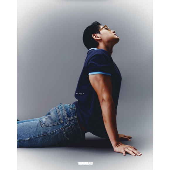 THBB BOXY TAY ÔM DAYINDAYOUT - NAVY BLUE