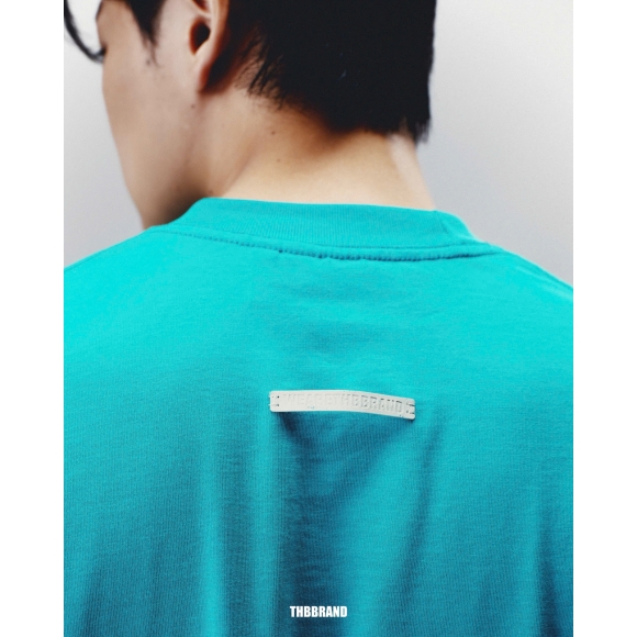 THBB BOXY HARMONY BALANCE BASIC TSHIRT - TIFFANY BLUE