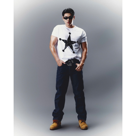 THBB BOXY TAY ÔM COUTRYMAN - WHITE