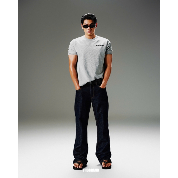 THBB BOXY TAY ÔM  BASIC 2026 - PREMIUM GREY