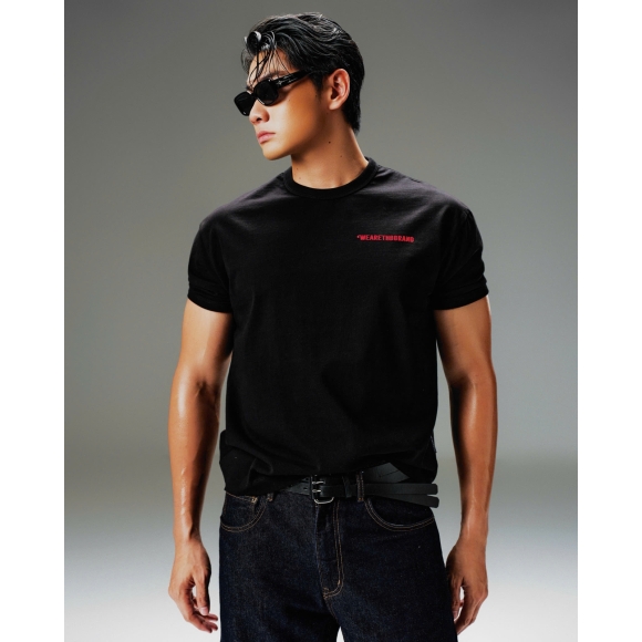 THBB BOXY TAY ÔM  BASIC 2026 - BLACK