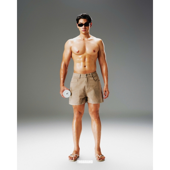 THBB BASIC KHAKI JEANS - BEIGE