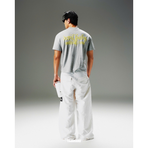 THBB BOXY DEVILBABY TORN POCKET - PREMIUM GREY