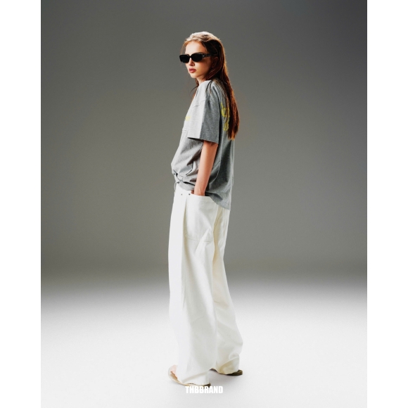 THBB BOXY DEVILBABY TORN POCKET - PREMIUM GREY