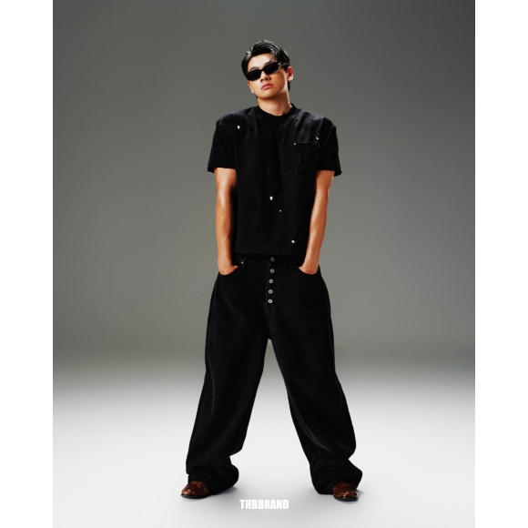 THBB HOMELESS TONRPOCKET  - BLACK