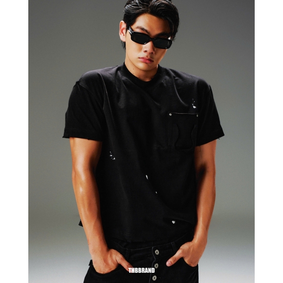 THBB HOMELESS TONRPOCKET  - BLACK