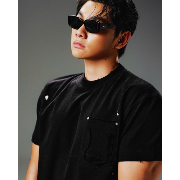 THBB HOMELESS TONRPOCKET  - BLACK