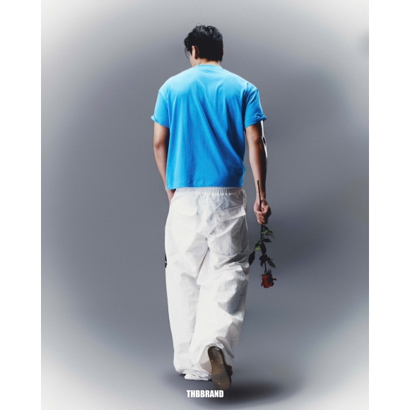 THBB NYLON PANTS 2026 - WHITE