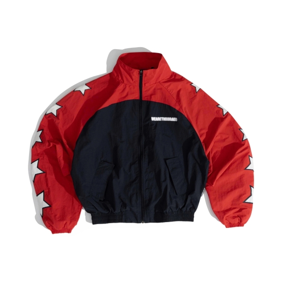 THBB FARM NYLON JACKET 2026 - NAVY + WINE