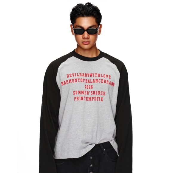 THBB HARMONY RAGLAN PE 2026 - PREMIUM GREY + BLACK
