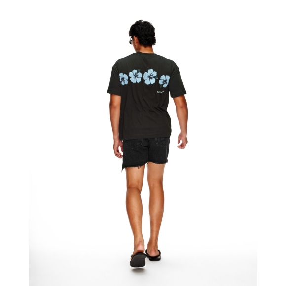 THBB HIBISCUS MIDNIGHT - BLACK WASH