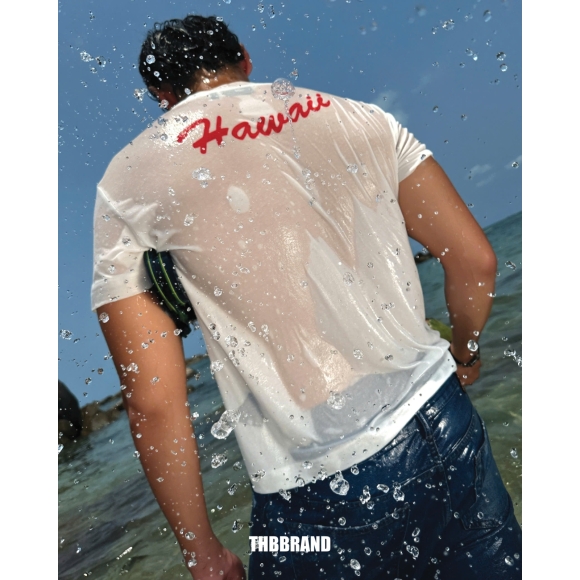 THBB HIBISCUS HAWAII - WHITE