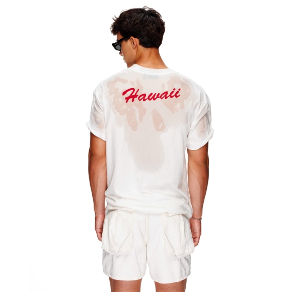 THBB HIBISCUS HAWAII - WHITE