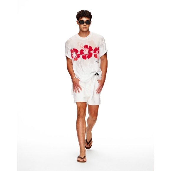 THBB HIBISCUS HAWAII - WHITE