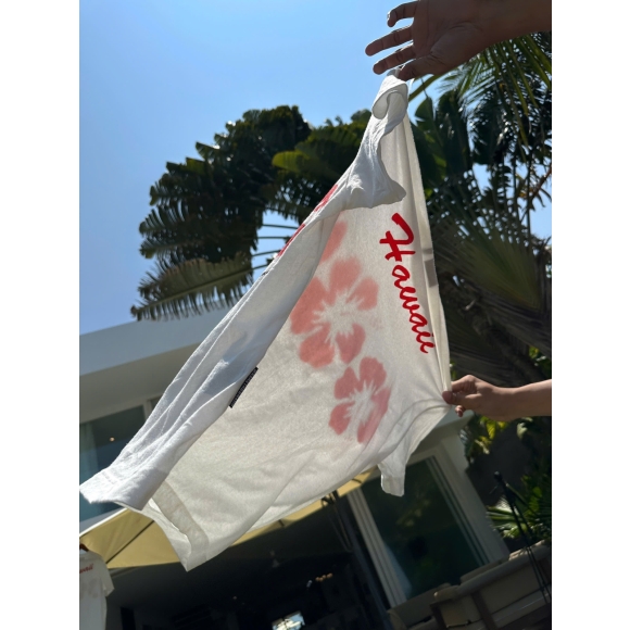 THBB HIBISCUS HAWAII - WHITE