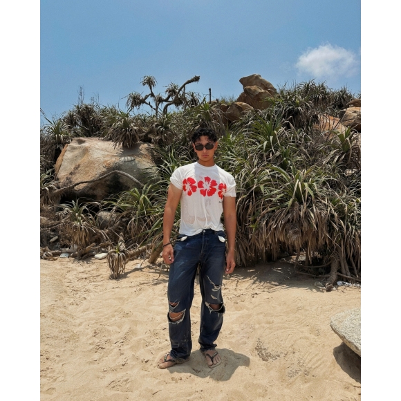 THBB HIBISCUS HAWAII - WHITE