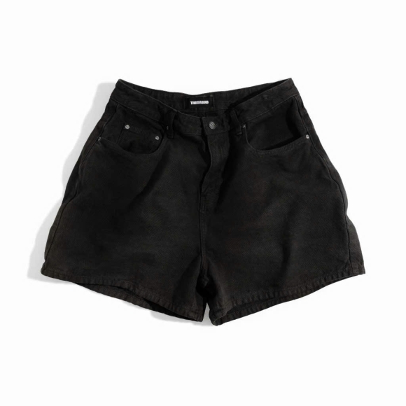 THBB BASIC KHAKI JEANS - BLACK