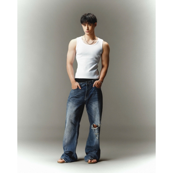 THBB OCEAN CLASSIC JEANS - BLUE VINTAGE