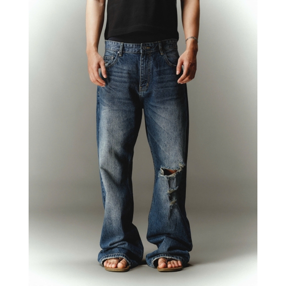 THBB OCEAN CLASSIC JEANS - BLUE VINTAGE