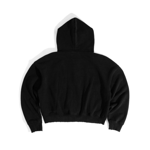 THBB HOODIE WASHED P.E26 - BLACK WASHED
