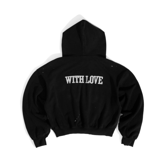 THBB DEVILBABY HOODIE - BLACK WASHED