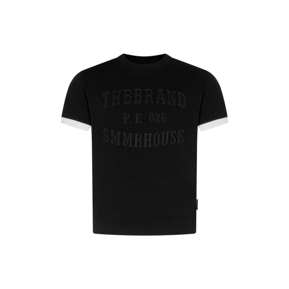 THBB RINGER TEE P.E26 -BLACK
