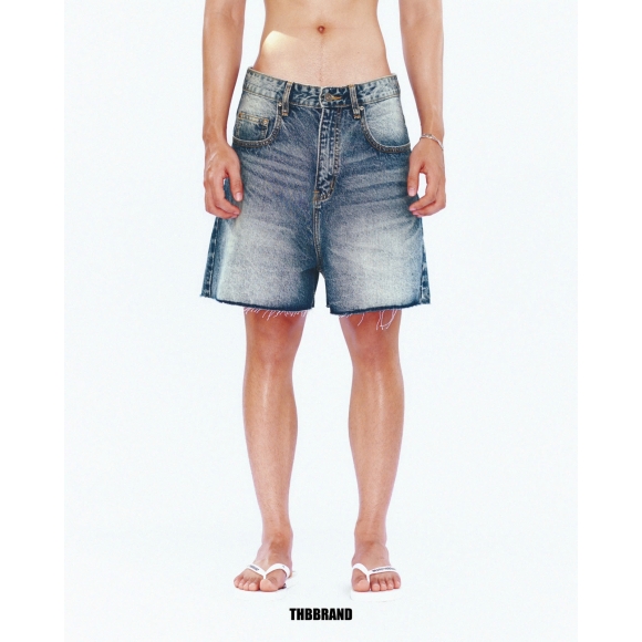 THBB CORE JEANS SHORT - BLUE