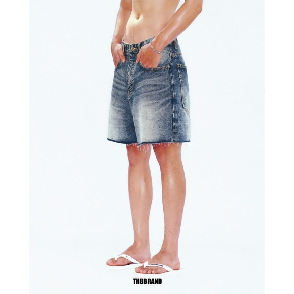 THBB CORE JEANS SHORT - BLUE